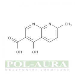 Kwas 1,8-naftyrydyno-3-karboksylowy, 4-hydroksy-7-metylo-/ 95% [13250-97-0]