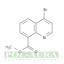 Kwas 8-chinolinokarboksylowy, 4-bromo-, ester metylowy/ 95% [132664-48-3]