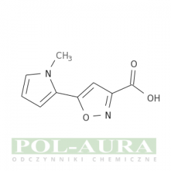 3-Isoxazolecarboxylic acid, 5-(1-methyl-1H-pyrrol-2-yl)-/ min. 97% [1326814-81-6]