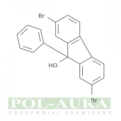 9h-fluoren-9-ol, 2,7-dibromo-9-fenylo-/ 98% [132717-37-4]