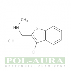 Benzo[b]tiofeno-2-metanoamina, 3-chloro-n-metylo-, chlorowodorek (1:1)/ 98% [132740-14-8]