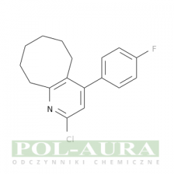 Cyklookta[b]pirydyna, 2-chloro-4-(4-fluorofenylo)-5,6,7,8,9,10-heksahydro-/ 98% [132813-14-0]