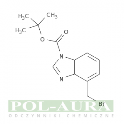 Kwas 1h-benzimidazolo-1-karboksylowy, 4-(bromometylo)-, ester 1,1-dimetyloetylowy/ 97% [132873-77-9]