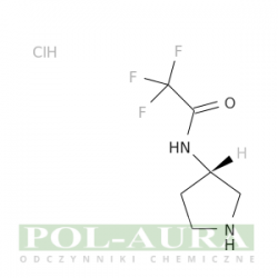 Acetamide, 2,2,2-trifluoro-N-(3S)-3-pyrrolidinyl-, hydrochloride (1:1)/ 98.0% [132883-43-3]