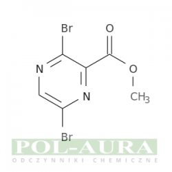 Kwas 2-pirazynokarboksylowy, 3,6-dibromo-, ester metylowy/ 97% [13301-04-7]