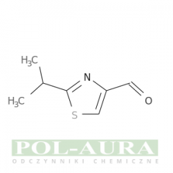 4-tiazolokarboksyaldehyd, 2-(1-metyloetylo)-/ 95% [133047-46-8]