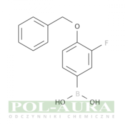 Kwas boronowy, b-[3-fluoro-4-(fenylometoksy)fenylo]-/ 98% [133057-83-7]