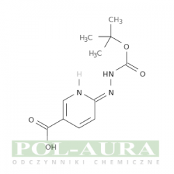 Kwas 3-pirydynokarboksylowy, 6-[1-[(1,1-dimetyloetoksy)karbonylo]hydrazynylo]-/ 98% [133081-25-1]