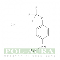 Hydrazyna, [4-(trifluorometoksy)fenylo]-, chlorowodorek (1:1)/ 97% [133115-72-7]