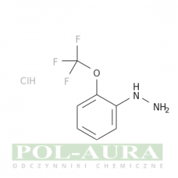 Hydrazyna, [2-(trifluorometoksy)fenylo]-, chlorowodorek (1:1)/ 98% [133115-76-1]