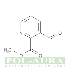 Kwas 2-pirydynokarboksylowy, 3-formylo-, ester metylowy/ 95% [133155-82-5]