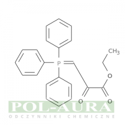 Kwas propionowy, 2-okso-3-(trifenylofosforanylideno)-, ester etylowy/ 95% [13321-61-4]