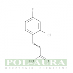 Kwas 2-propenowy, 3-(2-chloro-4-fluorofenylo)-/ 98% [133220-86-7]