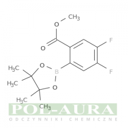 Kwas benzoesowy, 4,5-difluoro-2-(4,4,5,5-tetrametylo-1,3,2-dioksaborolan-2-ylo)-, ester metylowy/ 97% [1333122-75-0]