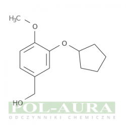 Benzenometanol, 3-(cyklopentyloksy)-4-metoksy-/ 97% [133332-49-7]