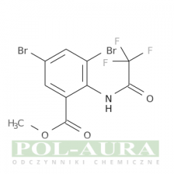 Benzoic acid, 3,5-dibromo-2-[(2,2,2-trifluoroacetyl)amino]-, methyl ester/ min. 95% [1363166-10-2]