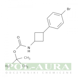 Carbamic acid, N-[3-(4-bromophenyl)cyclobutyl]-, 1,1-dimethylethyl ester/ min. 97% [1363166-45-3]