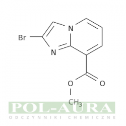 Kwas imidazo[1,2-a]pirydyno-8-karboksylowy, 2-bromo-, ester metylowy/ 97% [1363382-82-4]