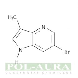 1h-pirolo[3,2-b]pirydyna, 6-bromo-3-metylo-/ 97% [1363382-85-7]
