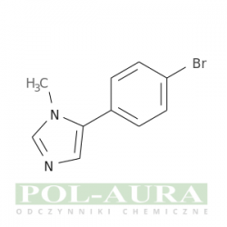 1h-imidazol, 5-(4-bromofenylo)-1-metylo-/ 95% [136350-71-5]