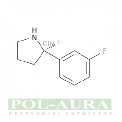 Pirolidyna, 2-(3-fluorofenylo)-, chlorowodorek (1:1), (2r)-/ 97% [1364890-61-8]