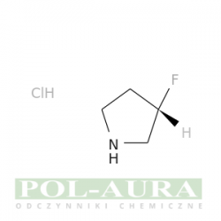 Pirolidyna, 3-fluoro-, chlorowodorek (1:1), (3s)-/ 98% [136725-53-6]