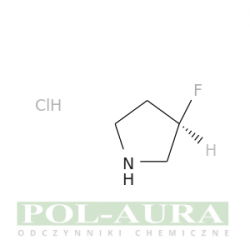 Pirolidyna, 3-fluoro-, chlorowodorek (1:1), (3r)-/ 98% [136725-55-8]