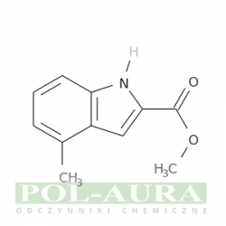 Kwas 1h-indolo-2-karboksylowy, 4-metylo-, ester metylowy/ 97% [136831-13-5]