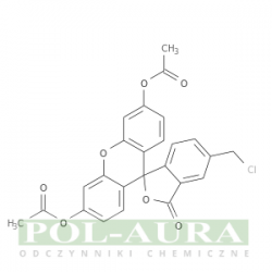 Spiro[izobenzofuran-1(3h),9'-[9h]ksanten]-3-on, 3',6'-bis(acetyloksy)-5-(chlorometylo)- [136832-63-8]