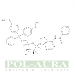 Adenozyna, n-benzoilo-5'-o-[bis(4-metoksyfenylo)fenylometylo]-2'-deoksy-2'-fluoro-/ 97% [136834-21-4]