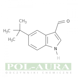 1h-indolo-3-karboksyaldehyd, 5-(1,1-dimetyloetylo)-/ 95% [1369055-82-2]