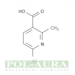 Kwas 3-pirydynokarboksylowy, 6-chloro-2-metyl-/ 98% [137129-98-7]