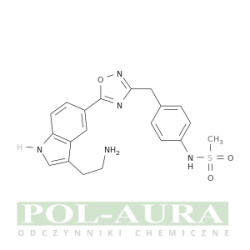 Methanesulfonamide, N-[4-[[5-[3-(2-aminoethyl)-1H-indol-5-yl]-1,2,4-oxadiazol-3-yl]methyl]phenyl]-/ 95% [137403-12-4]