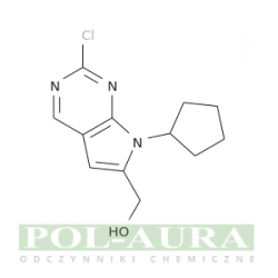 7h-pirolo[2,3-d]pirymidyno-6-metanol, 2-chloro-7-cyklopentyl-/ 98% [1374639-77-6]