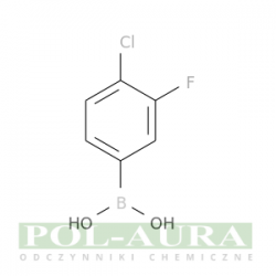 Kwas boronowy, b-(4-chloro-3-fluorofenylo)-/ 98% [137504-86-0]