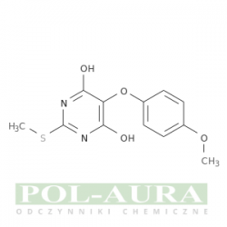 4(3H)-Pyrimidinone, 6-hydroxy-5-(4-methoxyphenoxy)-2-(methylthio)-/ min. 95% [1375064-42-8]