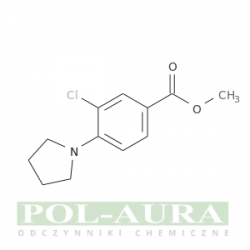 Kwas benzoesowy, 3-chloro-4-(1-pirolidynylo)-, ester metylowy/ 97% [1375064-50-8]