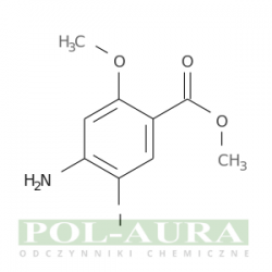 Kwas benzoesowy, 4-amino-5-jodo-2-metoksy-, ester metylowy/ 98% [137832-56-5]