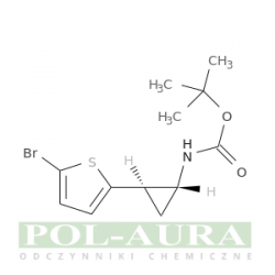 Kwas karbaminowy, n-[(1r,2r)-2-(5-bromo-2-tienylo)cyklopropylo]-, ester 1,1-dimetyloetylowy, rel-/ 97% [1379466-13-3]