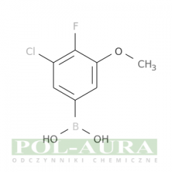 Boronic acid, B-(3-chloro-4-fluoro-5-methoxyphenyl)-/ min. 95% [1379466-82-6]