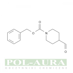 Kwas 1-piperydynokarboksylowy, 4-formylo-, ester fenylometylowy/ 95% [138163-08-3]