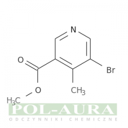 Kwas 3-pirydynokarboksylowy, 5-bromo-4-metylo-, ester metylowy/ 95% [1382847-91-7]