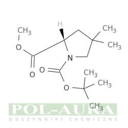 Kwas 1,2-pirolidynodikarboksylowy, 4,4-dimetylo-, 1-(1,1-dimetyloetylo) 2-metylo ester, (2s)-/ 97% [138423-86-6]