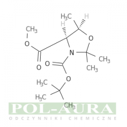 3,4-Oxazolidinedicarboxylic acid, 2,2,5-trimethyl-, 3-(1,1-dimethylethyl) 4-methyl ester, (4R,5R)-/ 95% [1393440-06-6]