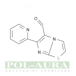 Imidazo[2,1-b]tiazolo-5-karboksyaldehyd, 6-(2-pirydynylo)-/ 97% [139359-78-7]