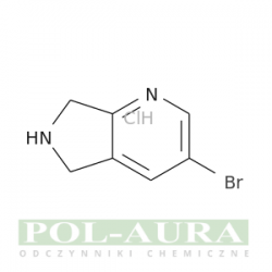 Chlorowodorek 5h-pirolo[3,4-b]pirydyny, 3-bromo-6,7-dihydro- (1:1)/ 95+% [1394117-24-8]