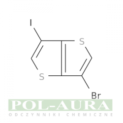 Tieno[3,2-b]tiofen, 3-bromo-6-jodo-/ 98% [1394840-27-7]