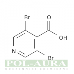 Kwas 4-pirydynokarboksylowy, 3,5-dibromo-/ 98% [13958-91-3]