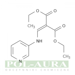 Kwas propanodiowy, 2-[(3-pirydynyloamino)metyleno]-, ester 1,3-dietylowy/ 97% [14029-71-1]