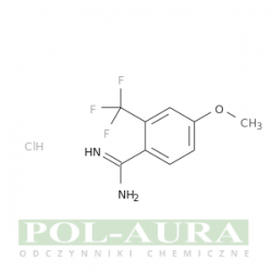 Benzenokarboksyimidamid, 4-metoksy-2-(trifluorometylo)-, chlorowodorek (1:1)/ 95% [1408058-12-7]